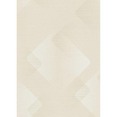 Erismann behangpapier - grafisch 3D motief - vanille beige - 53 cm x 10.05 m product