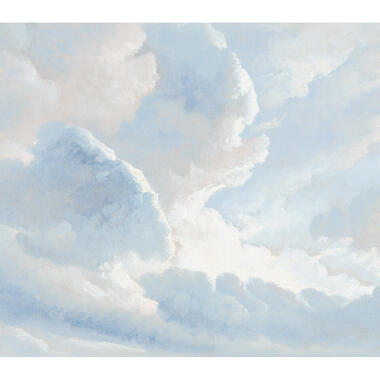 Sanders & Sanders fotobehangpapier - wolken - blauw - 318 x 280 cm product