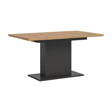 Hioshop Motion table de salle à manger pied colonne 90x150/190 cm avec 1 product