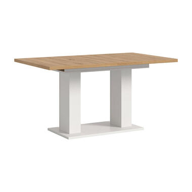 Hioshop Motion table de salle à manger double colonne 90x150/190 cm avec product