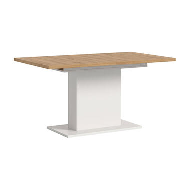 Hioshop Motion table de salle à manger pied colonne 90x150/190 cm avec 1 product