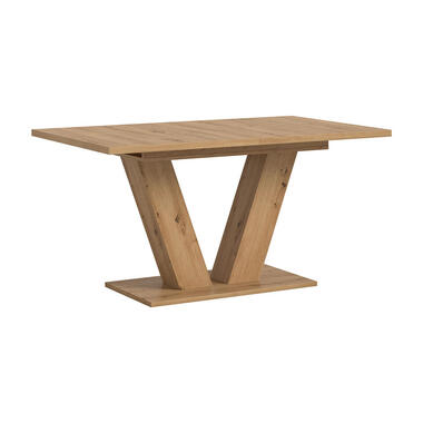 Hioshop Motion table de salle à manger pieds V 90x150/190 cm avec 1 product