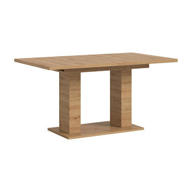 Hioshop Motion table de salle à manger double colonne 90x150/190 cm avec product