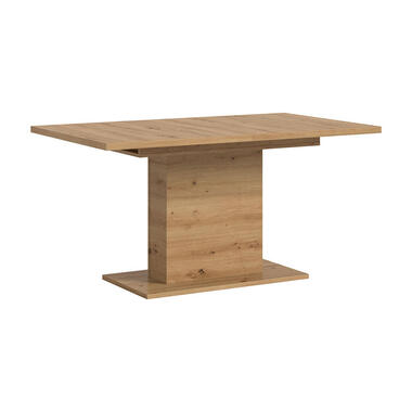 Hioshop Motion table de salle à manger pied colonne 90x150/190 cm avec 1 product