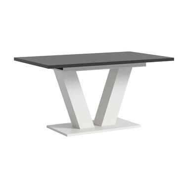 Hioshop Motion table de salle à manger pieds V 90x150/190 cm avec 1 product