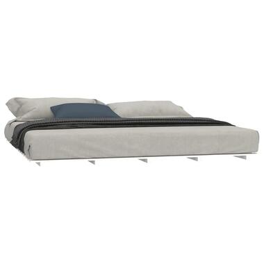 vidaXL - Bedframe - Wit - Grenenhout - 160 x 200 cm product