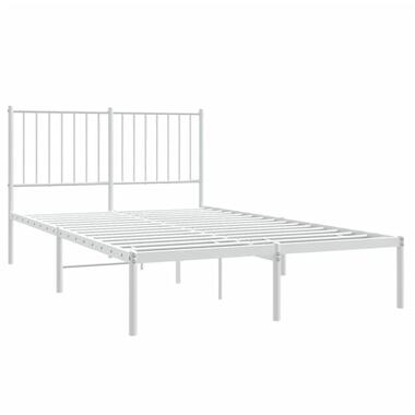 vidaXL - Bedframe - Wit - Staal - 120 x 200 cm product