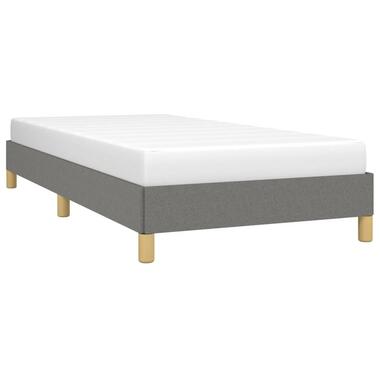vidaXL - Bedframe - Donkergrijs - Stof - 80 x 200 cm product