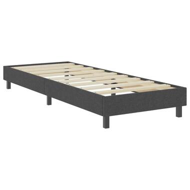 vidaXL - sommier à lattes de lit - Gris - Tissu - 100 x 200 cm - Sans matelas product