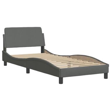 vidaXL - Bedframe - Donkergrijs - Stof - 80 x 200 cm product