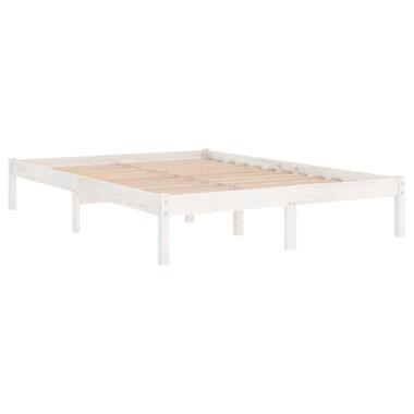 vidaXL - cadre de lit - Blanc - Bois de pin - 120 x 200 cm product