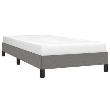 vidaXL - Bedframe - Donkergrijs - Stof - 80 x 200 cm product