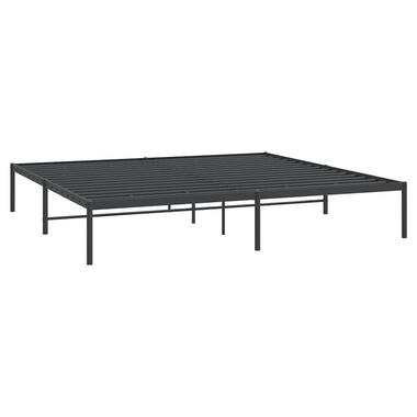 vidaXL - cadre de lit - Noir - Acier - 183 x 213 cm product