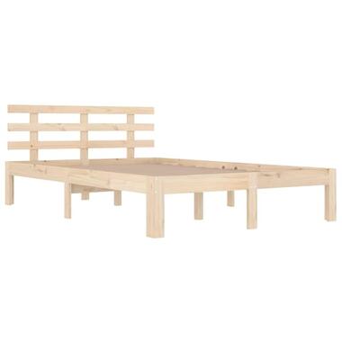 vidaXL - cadre de lit - Marron - Bois - 160 x 200 cm - Sans matelas product