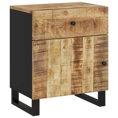 vidaXL - table de chevet - Marron - Bois de manguier - 50 x 33 x 60 cm product