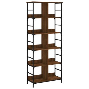 vidaXL - bibliothèque - chêne marron - Bois d'ingénierie - 78.5 x 33 x 188.5 cm product
