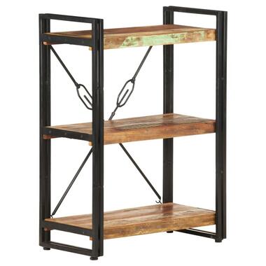 vidaXL - Bibliothèque à 3 niveaux - Multicolore - Bois - 60 x 30 x80 cm product