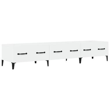 vidaXL - meuble TV - Blanc brillant - Bois d'ingénierie - 150 x 34.5 x 30 cm product