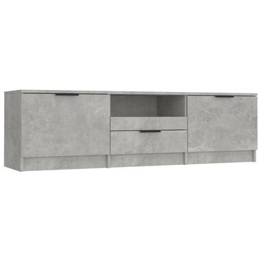 vidaXL - Tv-meubel - Betongrijs - Bewerkt hout - 140 x 35 x 40 cm product