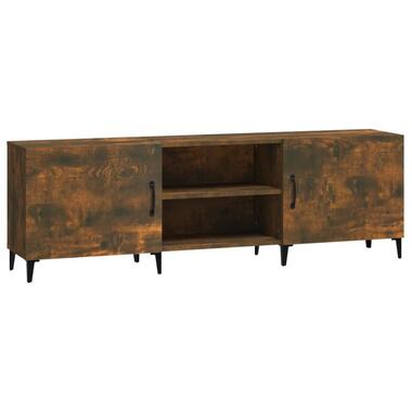 vidaXL - meuble tv - Chêne fumé - Bois d'ingénierie - 150 x 30 x 50 cm product