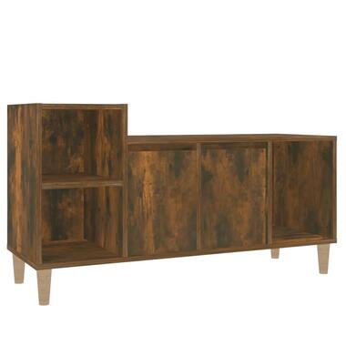 vidaXL - meuble TV - Chêne fumé - Bois d'ingénierie - 100 x 35 x 55 cm product
