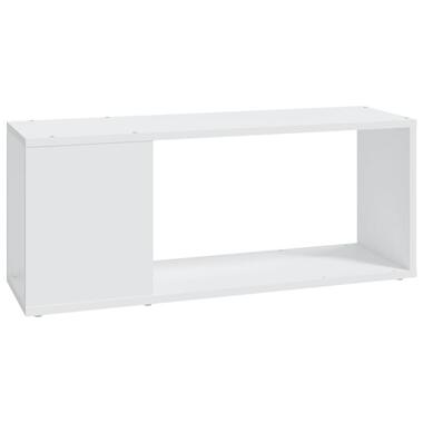 vidaXL - meuble TV - Blanc - Bois d'ingénierie - 80 x 24 x 32 cm product