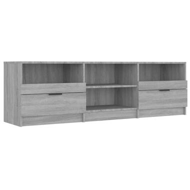 vidaXL - meuble tv - Sonoma gris - Bois d'ingénierie - 150 x 33.5 x 45 cm product