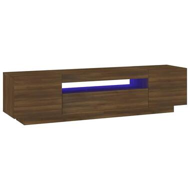 vidaXL - meuble TV - Marron - Bois d'ingénierie product
