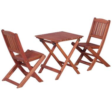vidaXL - ensemble de bistro pour enfants - Marron - Bois - 3 pcs product