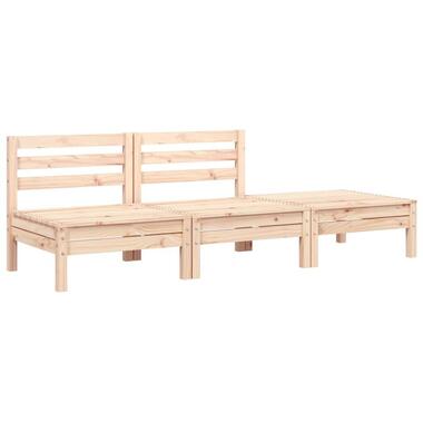 vidaXL - Tuinbank - Natuurlijk grenenhout - Grenenhout product