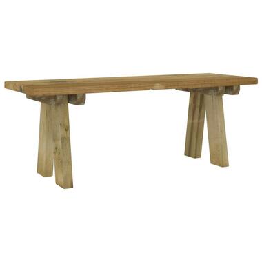 vidaXL - banc de jardin - Brun - Bois de pin - 110 x 38 x 45 cm product