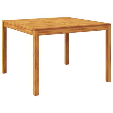 vidaXL - Tuintafel - Bruin - Acaciahout - 110 x 110 x 75 cm product