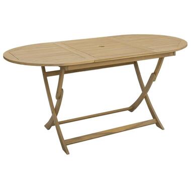 vidaXL - table de jardin - Marron - Bois d'acacia - 160 x 85 x 75 cm - Pliable product