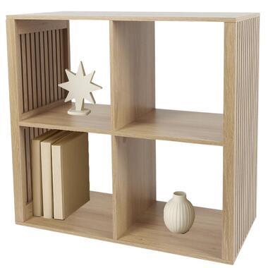 MISOU Armoire murale 4 compartiments Klaus - Marron product