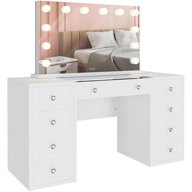 CLP Kaptafel Tiline wit Frame - Hout - wit product