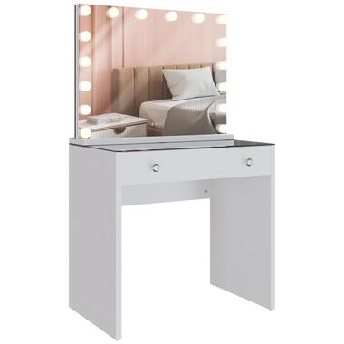CLP Kaptafel Mereta wit Frame - Hout - wit product