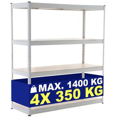 CLP Stellingkast regal Metaal - wit product