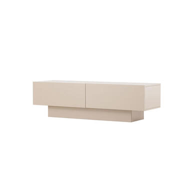 Hioshop Cuenca meuble TV 2 portes à abattant beige product