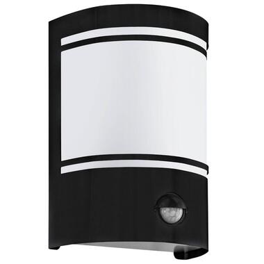 EGLO Cerno 2 Wandlamp buiten - E27 - RVS/Glas - Zwart/Wit product