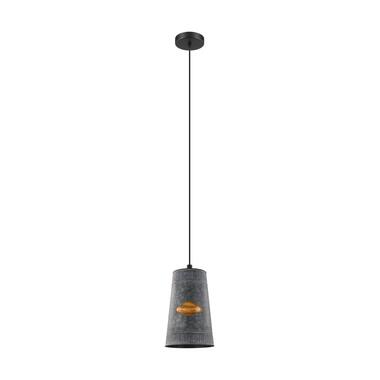 EGLO Honeybourne Hanglamp - E27 - Staal - Zwart/Goud product