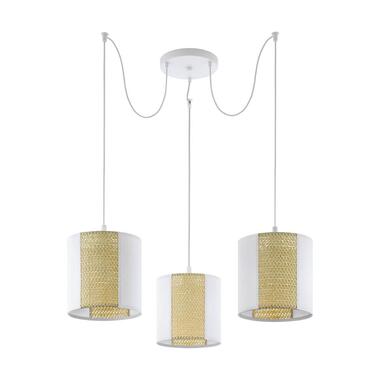 EGLO Arnhem Lampe suspendue - E27 - Papier; Acier - Blanc; product