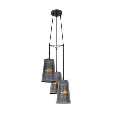 EGLO Honeybourne Lampe suspendue - E27 - Acier - Noir; product