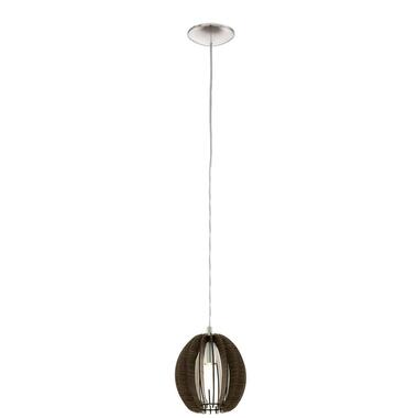 EGLO Cossano Lampe suspendue - E14 - Acier; Bois - Gris; product