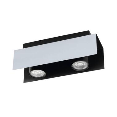EGLO Viserba Plafonnier - GU10 - Acier - Noir Blanc product