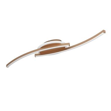 EGLO Lungolago Plafonnière - LED - Staal/Kunststof - Brons/Wit product