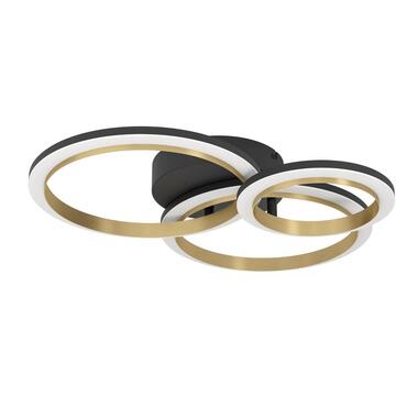 EGLO Calliera Plafonnier - LED - Acier; Plastique - Noir; Or; Blanc product