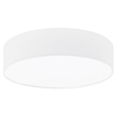 EGLO Revilla 1 Plafonnière - E27 - Staal/Textiel - Wit product