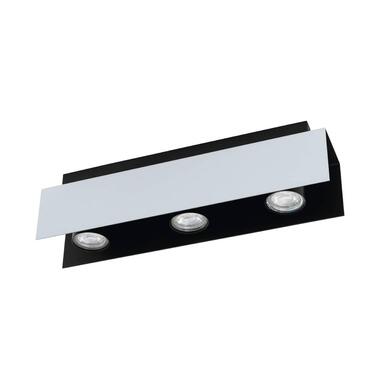 EGLO Viserba Plafonnier - GU10 - Acier - Noir Blanc product