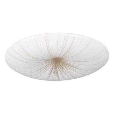 EGLO Nieves 1 Plafonnière - LED - Staal/Kunststof - Wit/Goud product