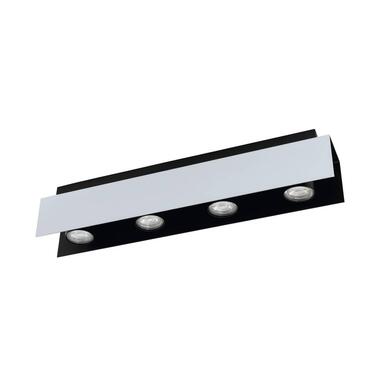 EGLO Viserba Plafonnier - GU10 - Acier - Noir Blanc product
